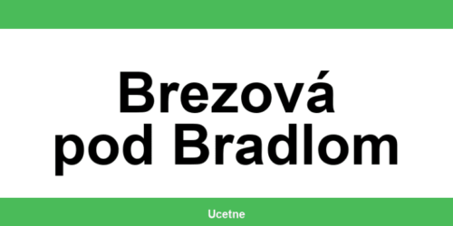 Kontakt a bankomat Prima banka Brezová pod Bradlom
