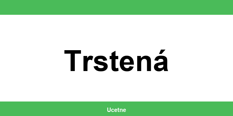 Kontakt a bankomat Prima banka Trstená